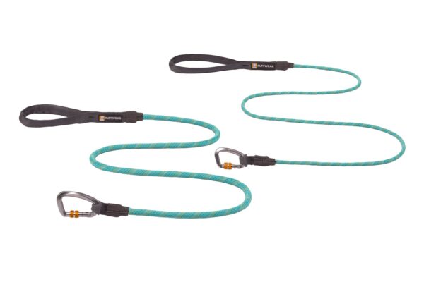 Knot a long - A shorter version for more control and strength - 0.76m long rope. Aurora Teal